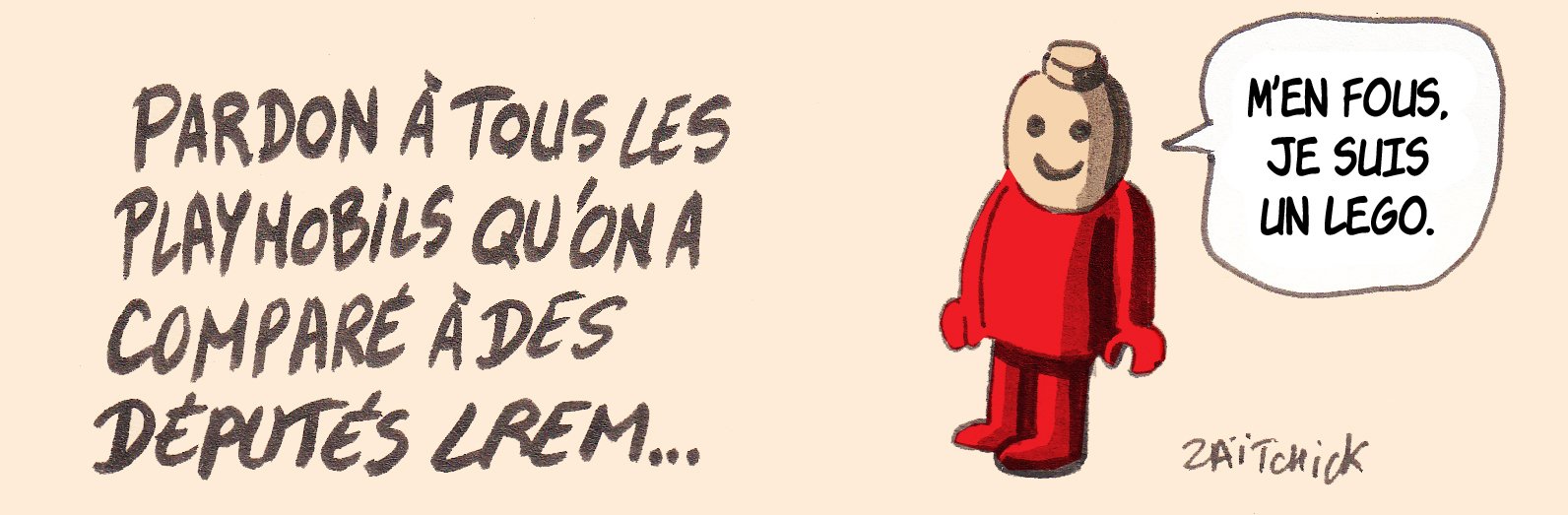 ça fait mal à Lego