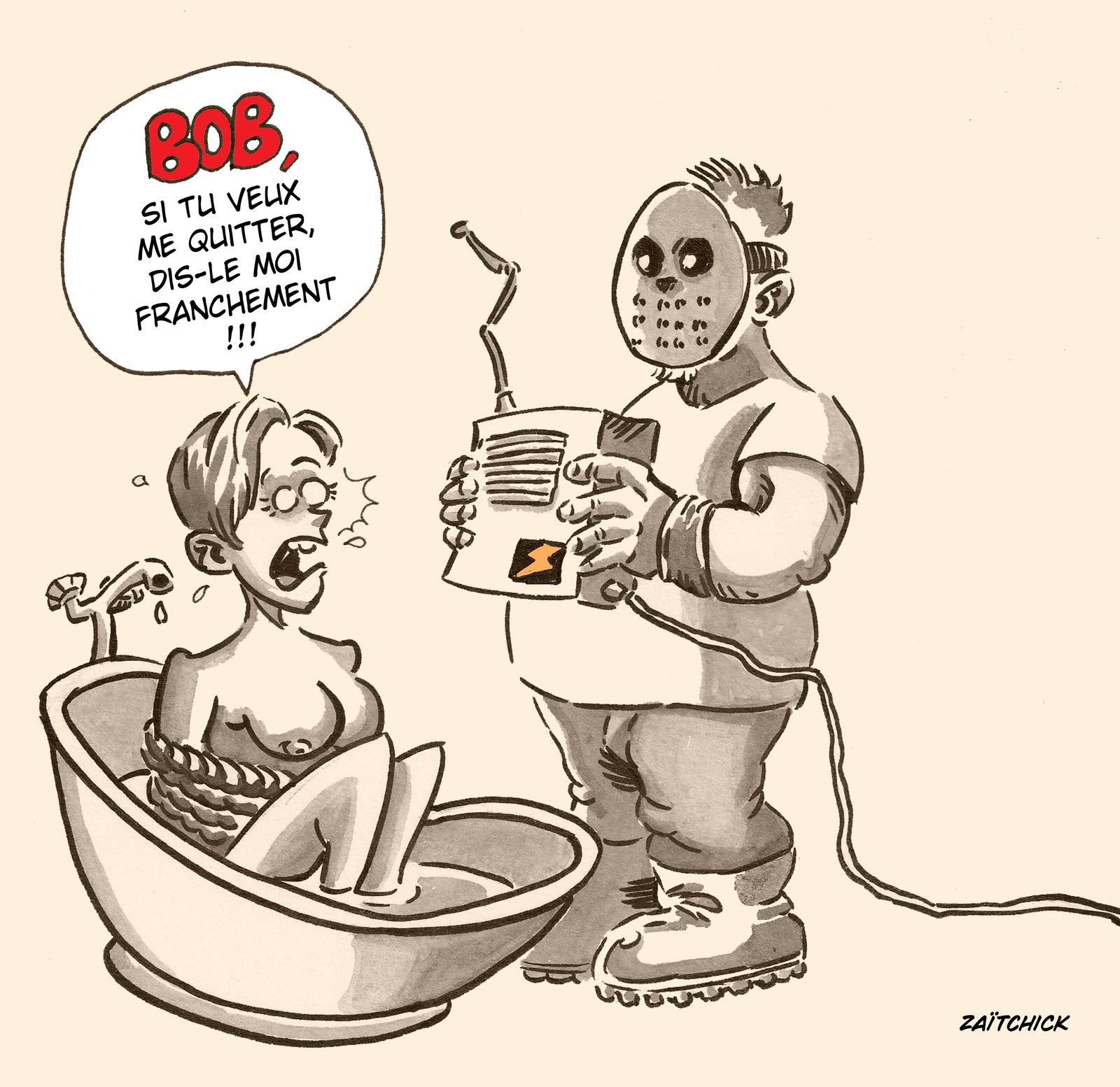 Bob passe à la radio.