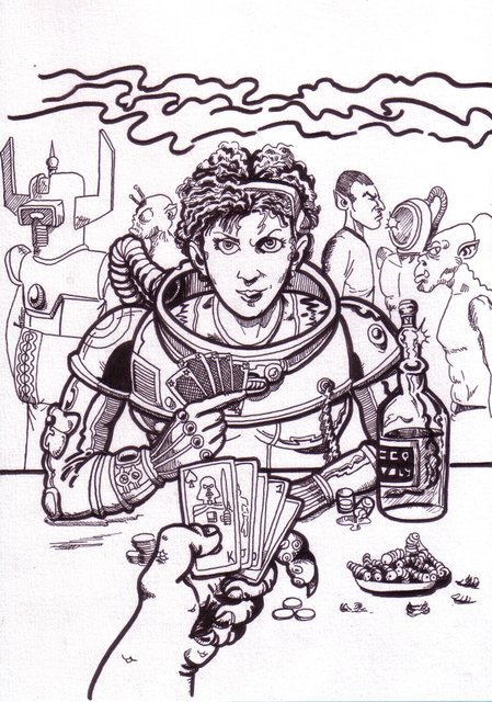 Space gambler couleurs