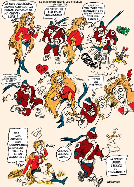 Le Brigadier coupe les cheveux en quatre