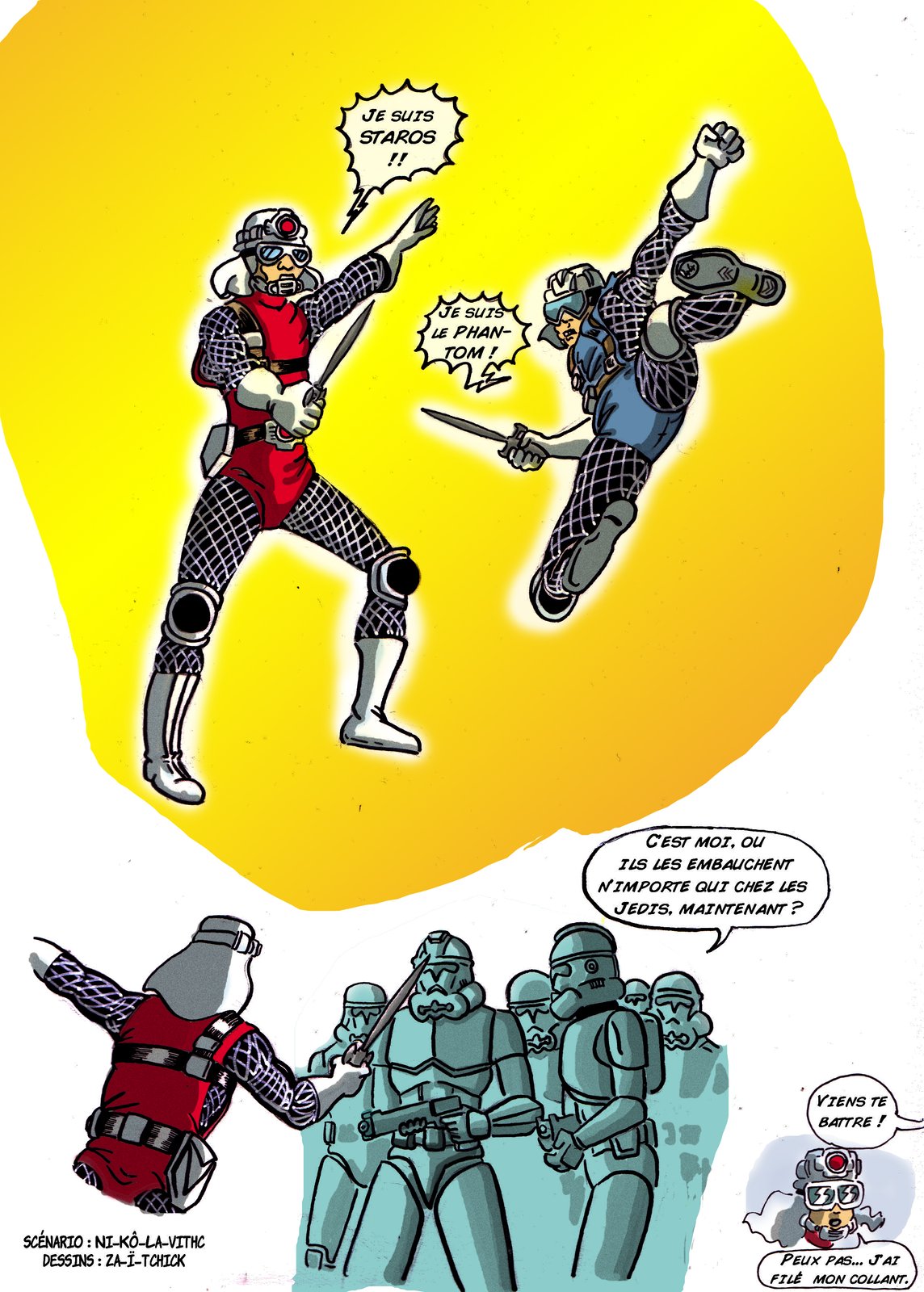 San Ku Kaï vs Starwars