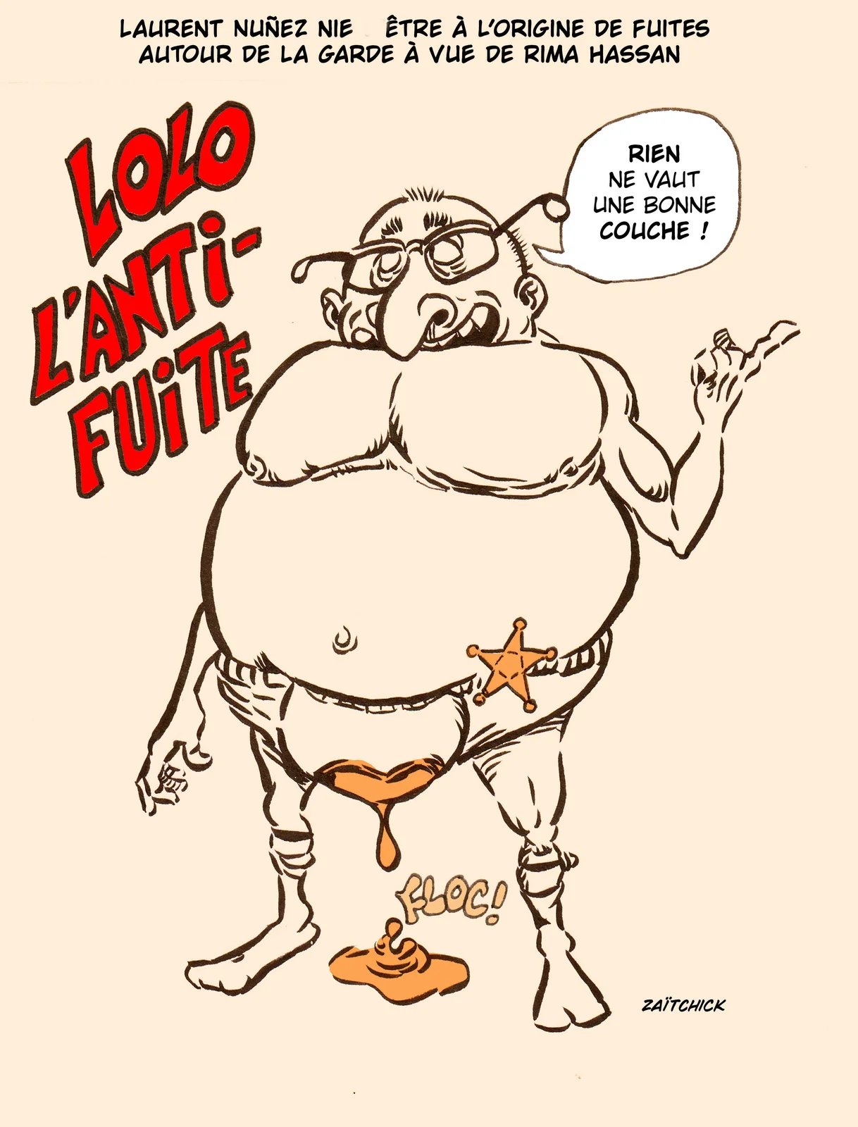 Lolô n'est pas étanche.