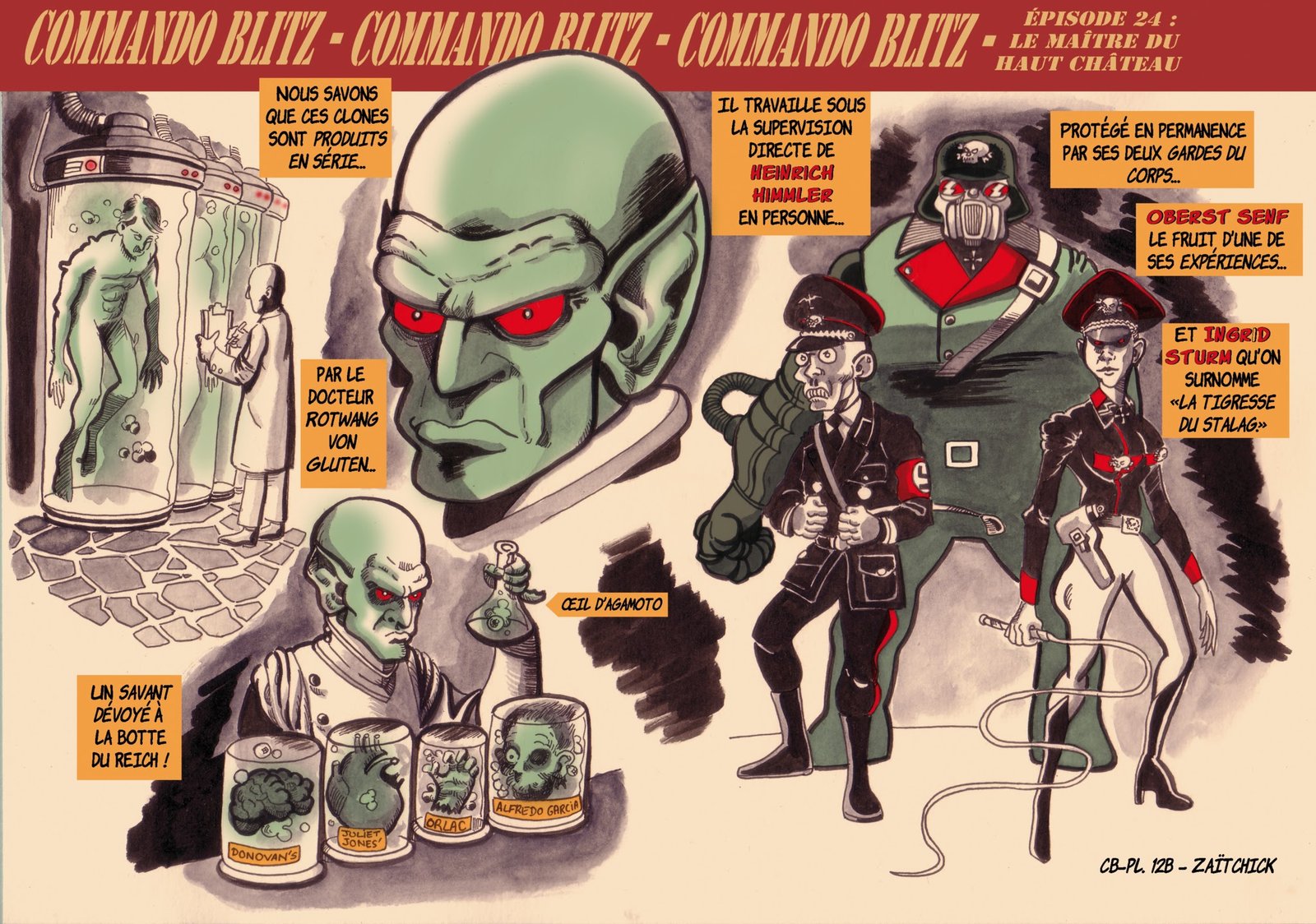 Commando Blitz, épisode 24 : le Maître du haut château.