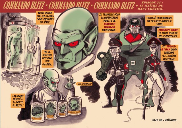 Commando Blitz, épisode 24 : le Maître du haut château.