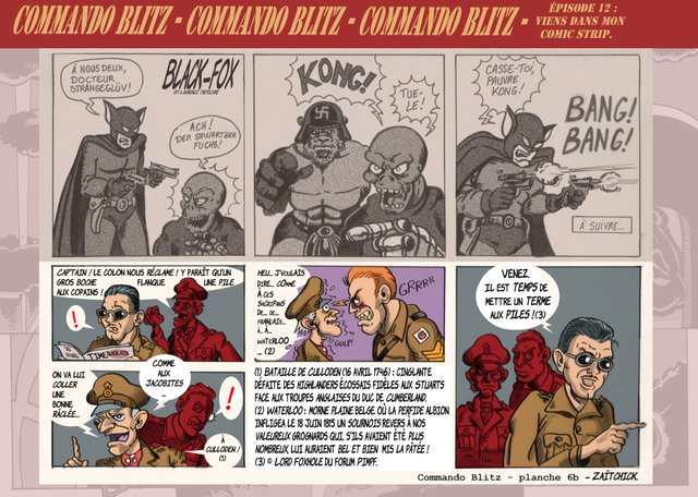 Commando Blitz #12 : viens dans mon comic strip.