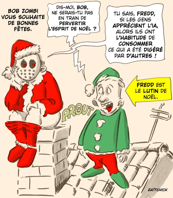 Le Père Noël est une ordure