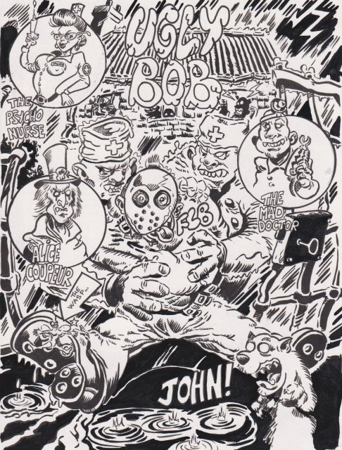 Work in progress : Ugly Bob, encrage