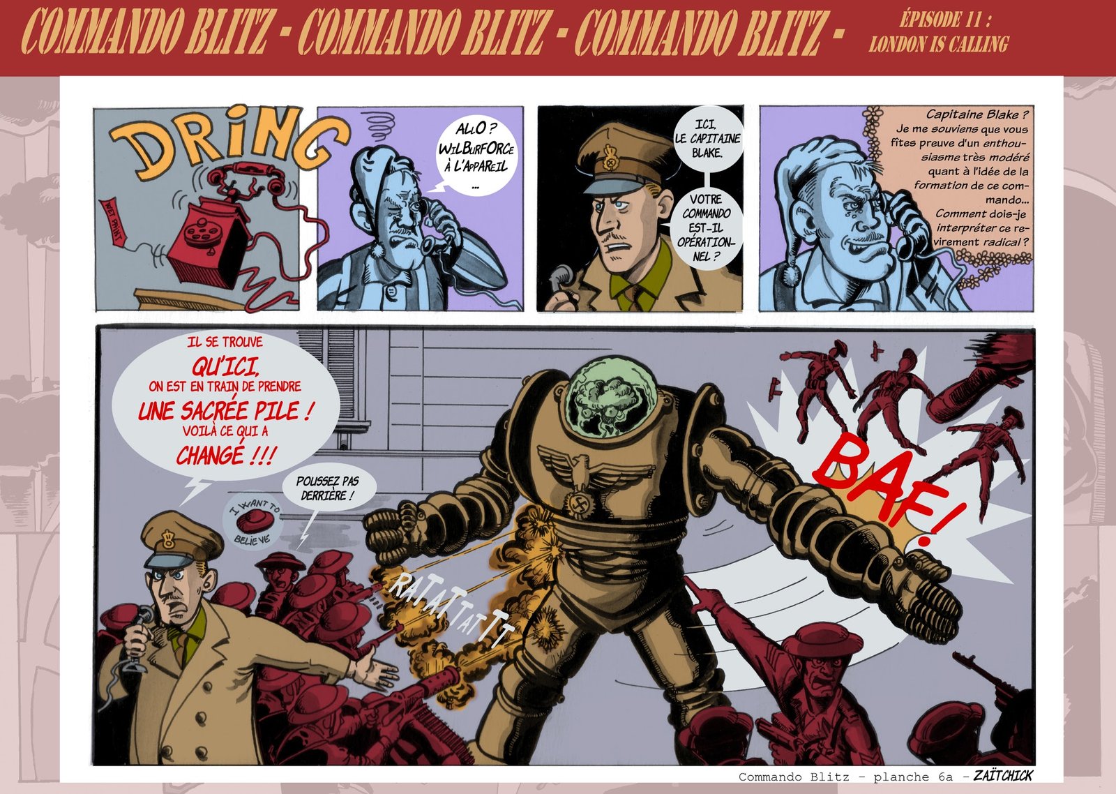 Commando Blitz : London is calling.