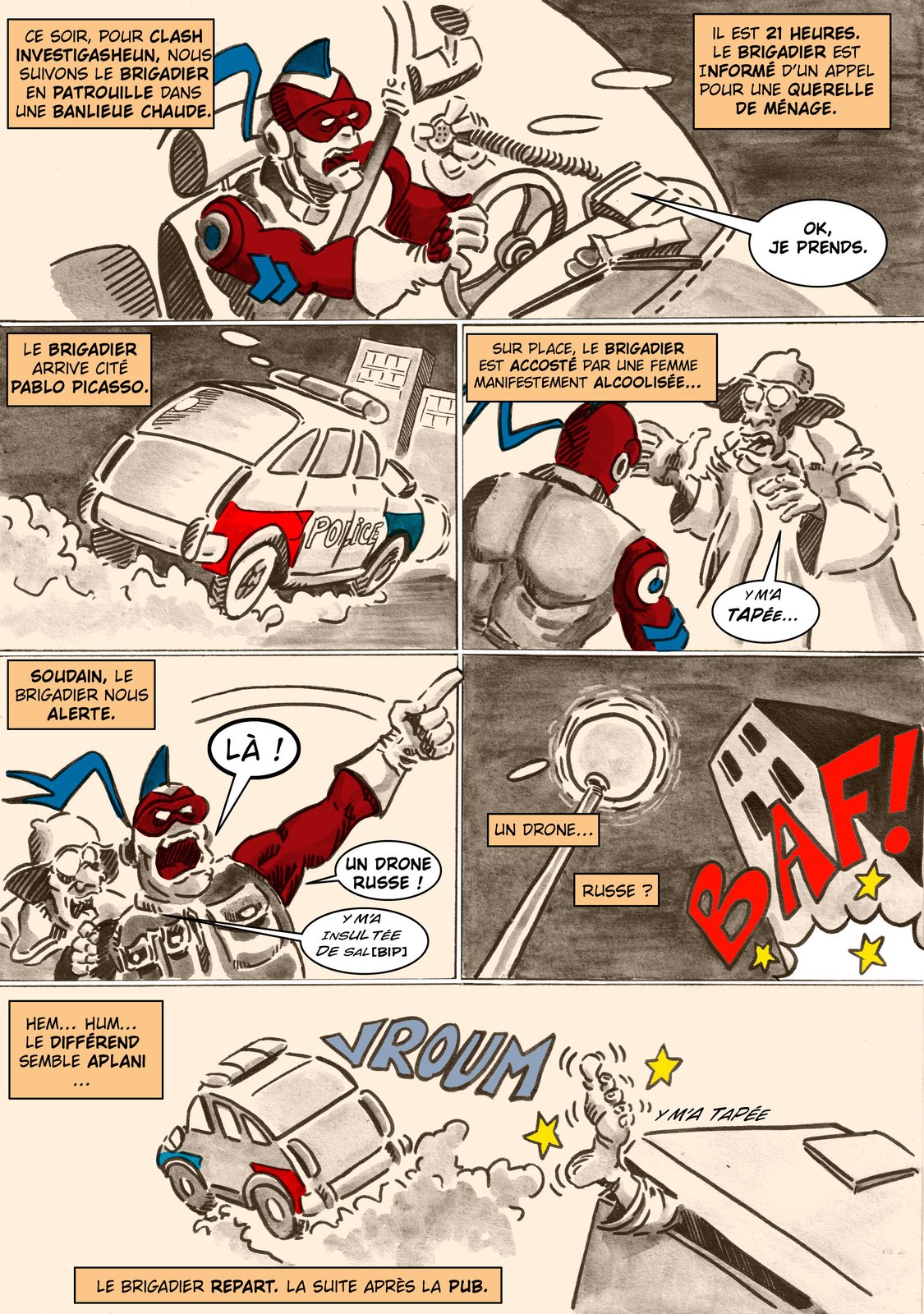 Le Brigadier à Clash Investigasheun-1