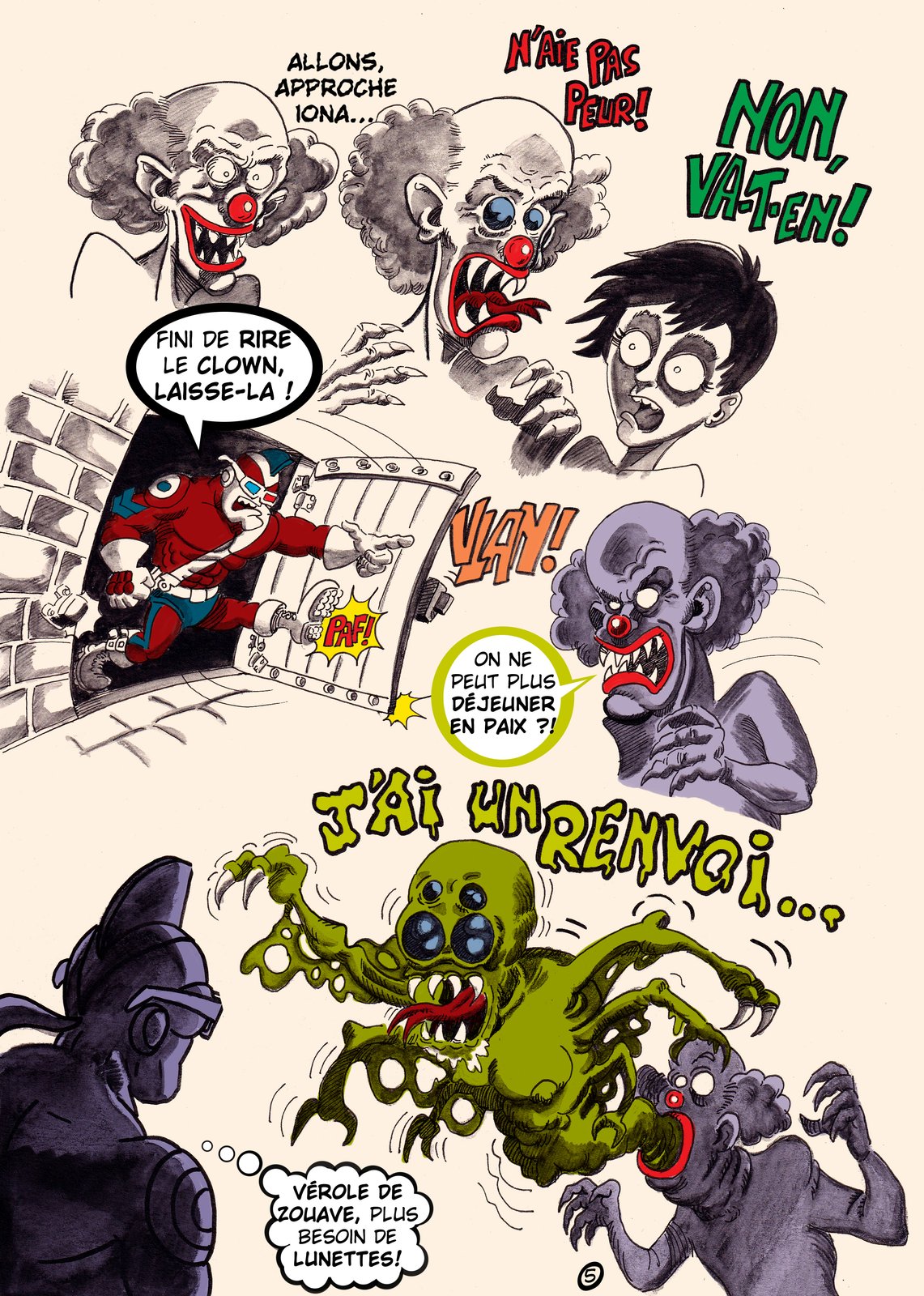 Le Brigadier, La Brigade des Monstres, épisode 5.