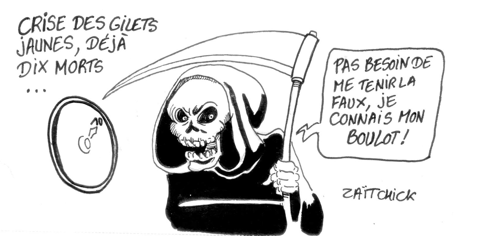 Décompte macabre.