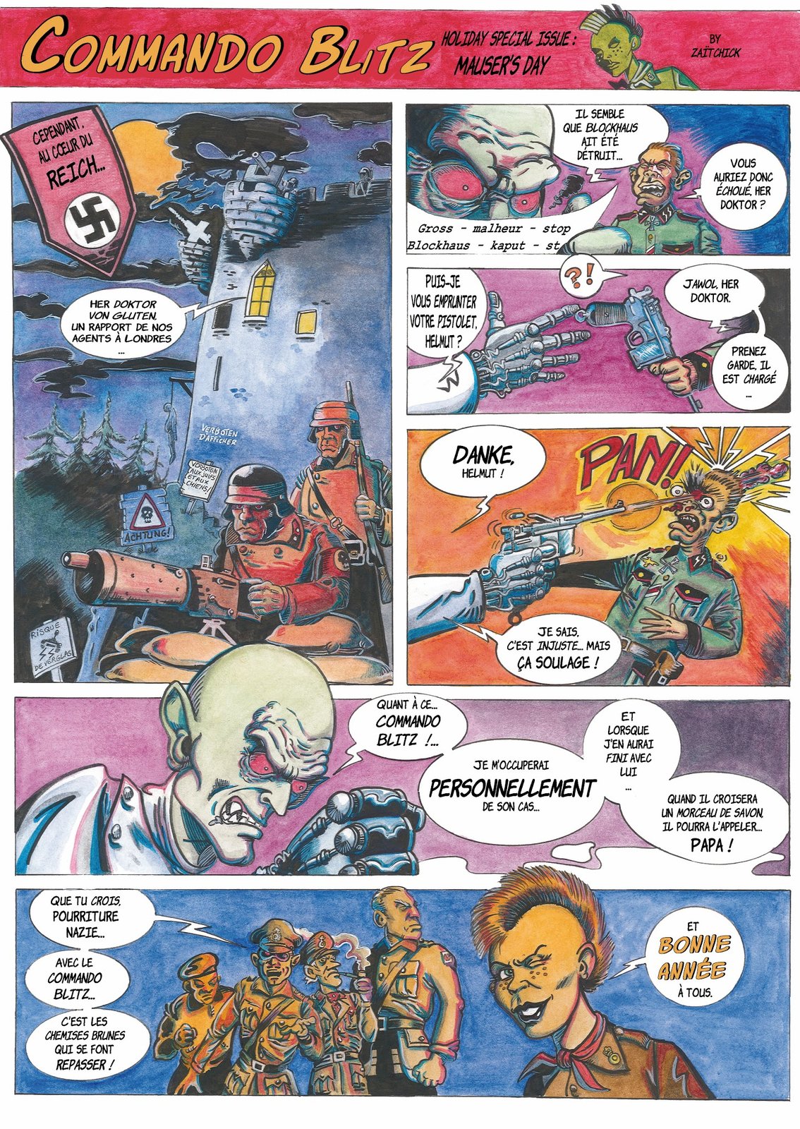 Bonne année avec le Commando Blitz !!!