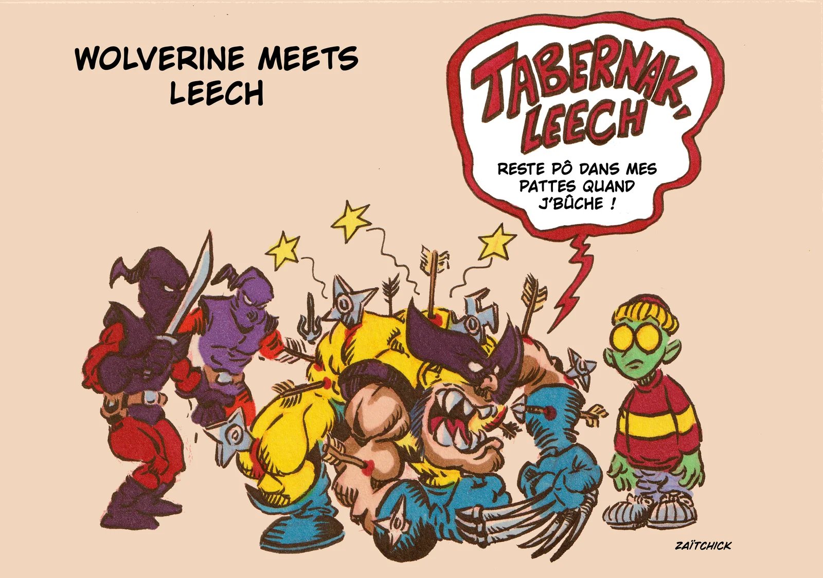 Wolverine meets Leech