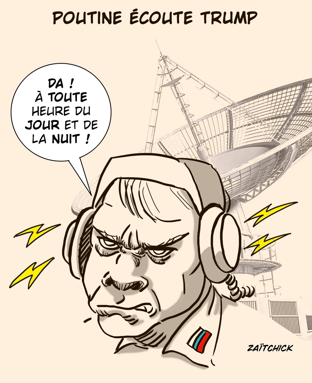 L'oreille de Moscou.