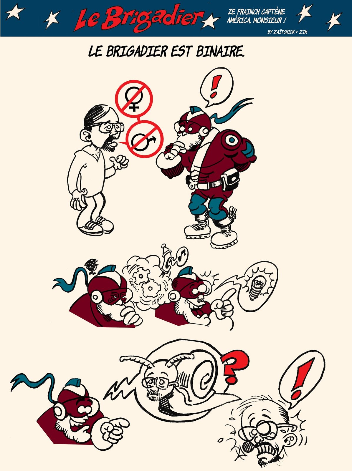 Le Brigadier est binaire