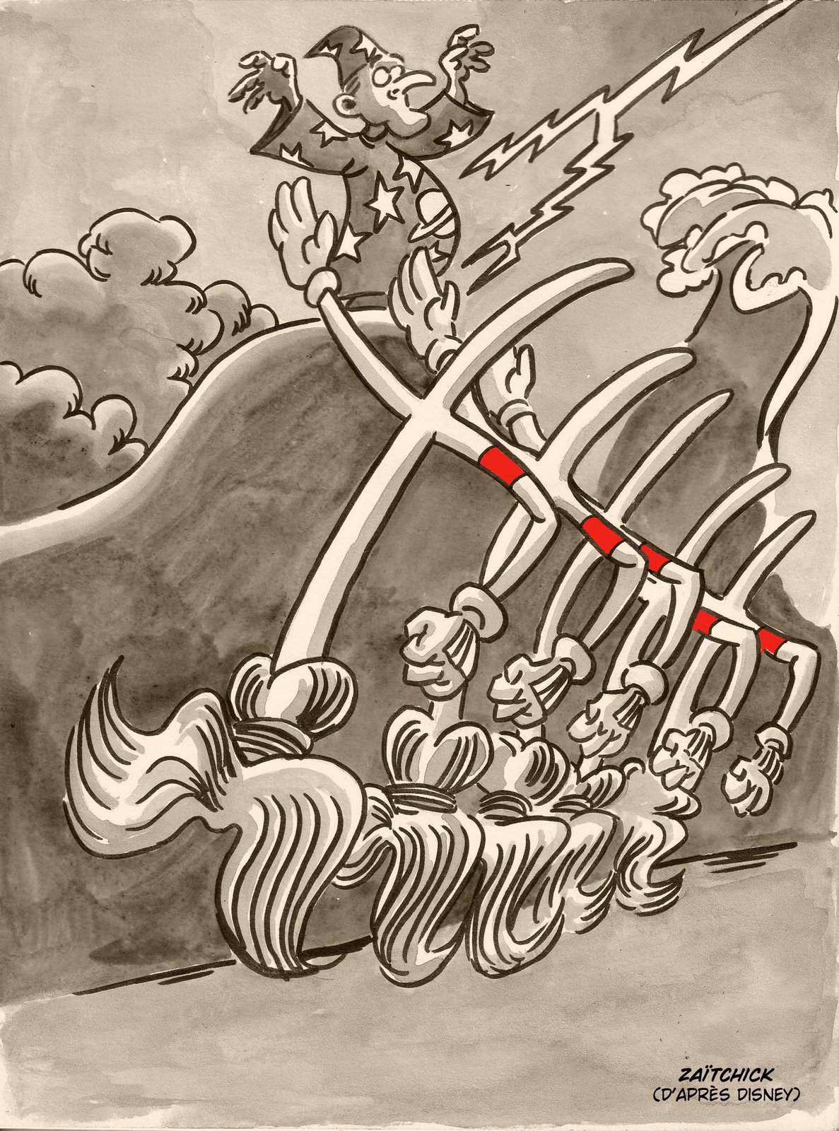 L'Apprenti-sorcier (Fantasia chez les ploucs !)