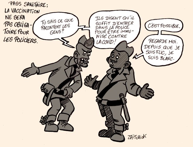 Immunité policière.