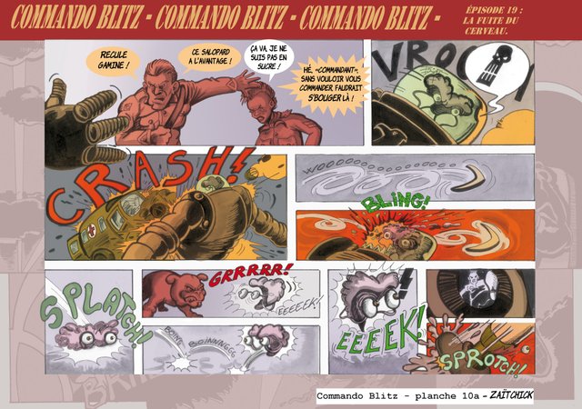 Commando Blitz : la fuite du cerveau