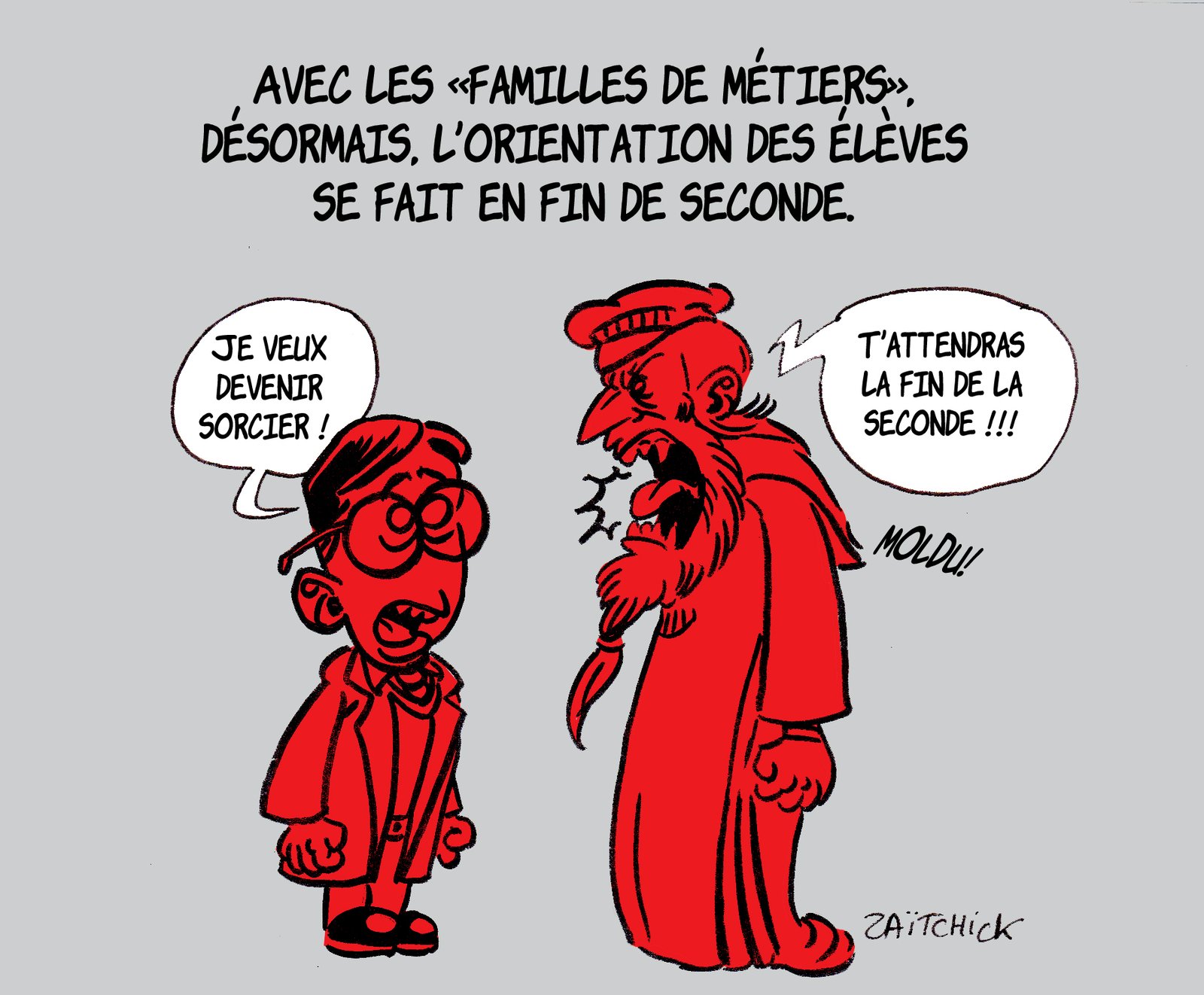 Harry Potter à l'école des familles de métiers