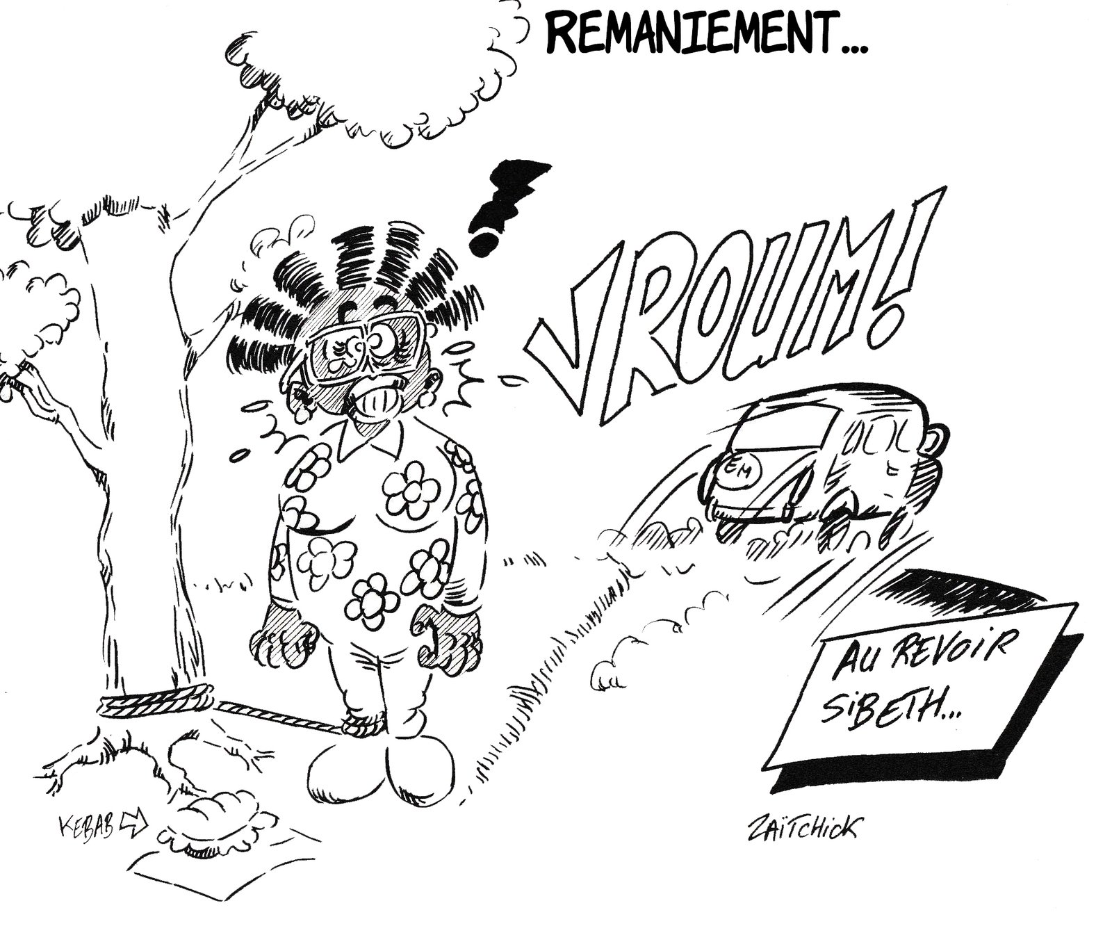 Sibeth de se quitter comme ça...