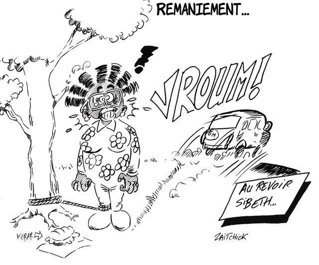 Sibeth de se quitter comme ça...