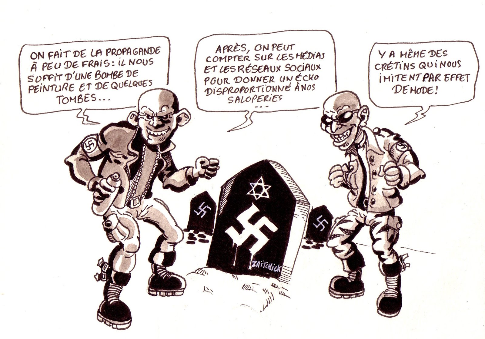 L'Invasion des profanateurs de sépultures.