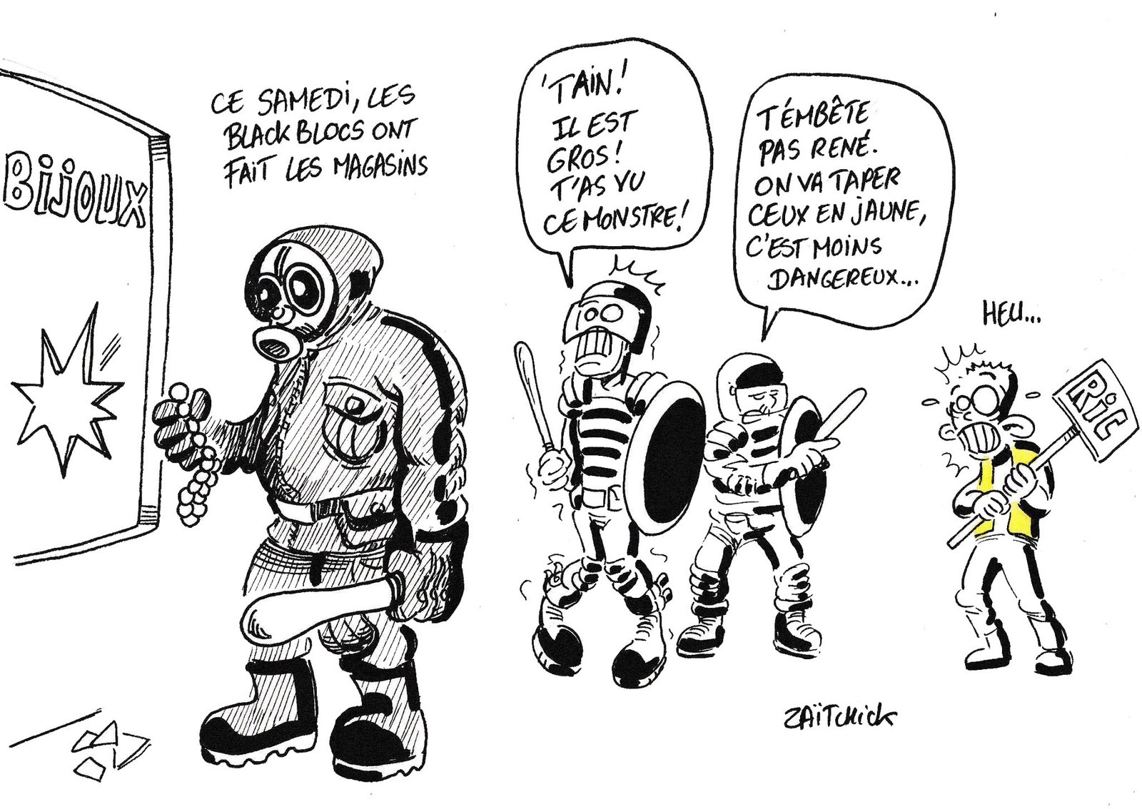 Pragmatisme policier.