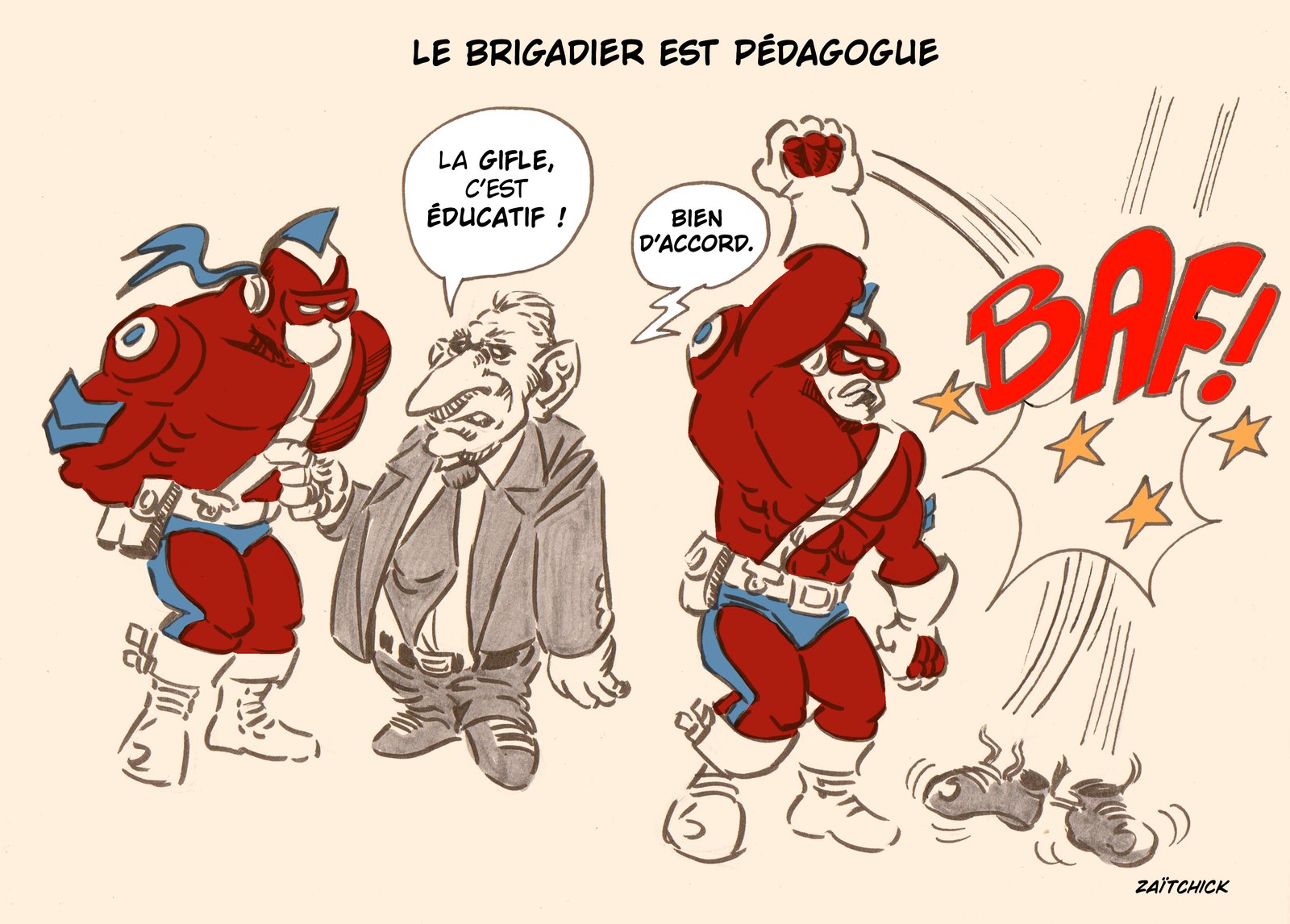 Pédagogie de la claque.