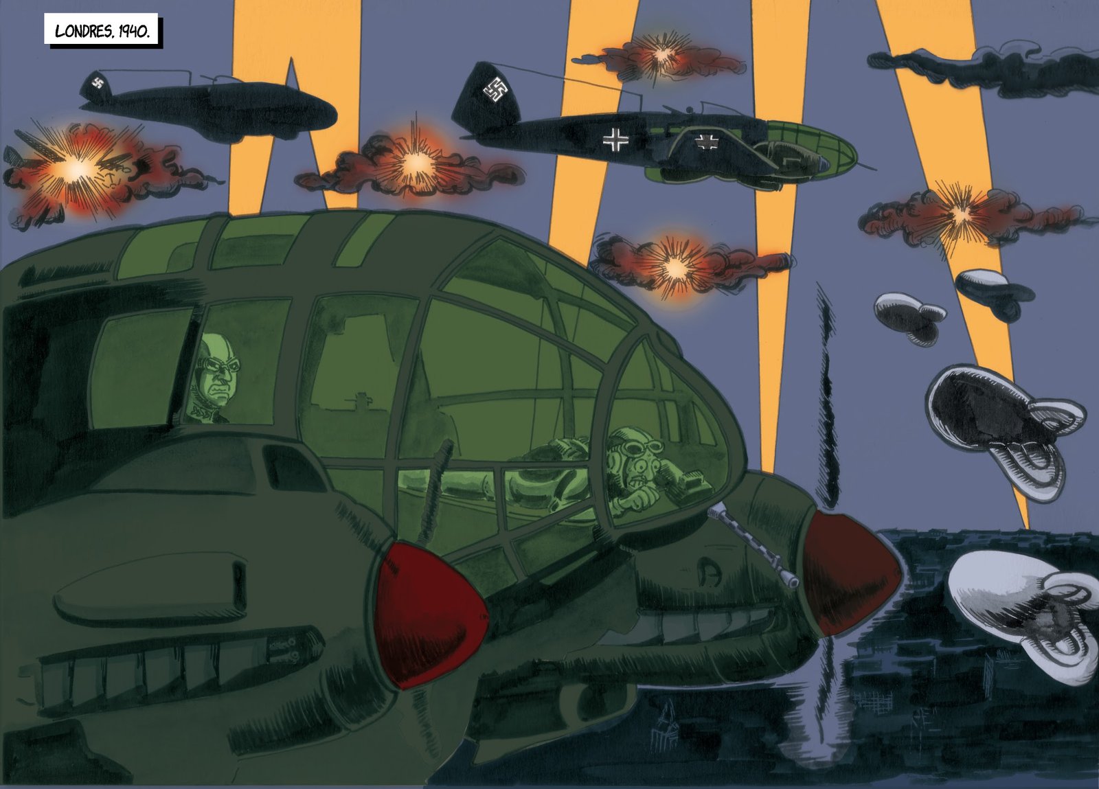 Commando Blitz : le Blitz en couleurs.