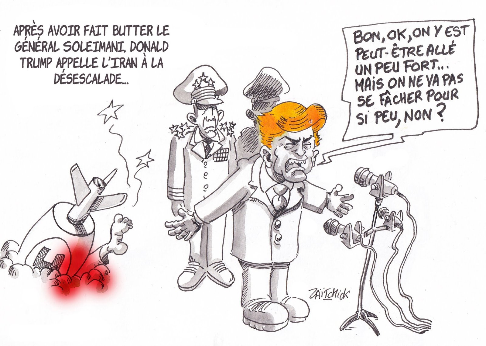 Trumperie sur la marchandise...