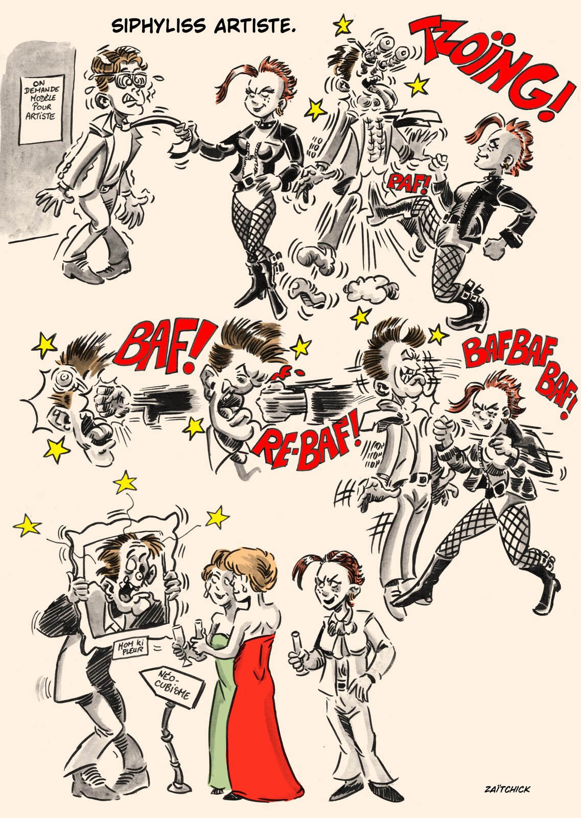 Néo-cubisme et gueule cassée