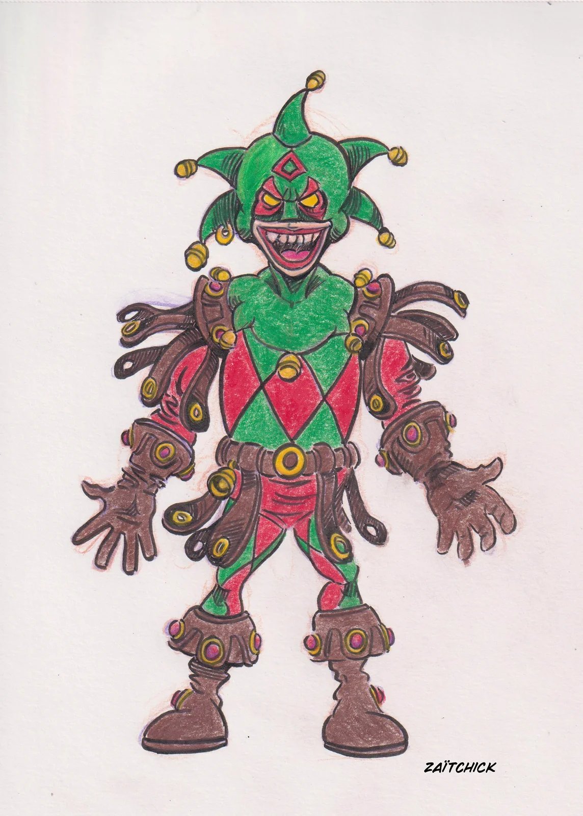 Recherche de personnage : Arlequin 3