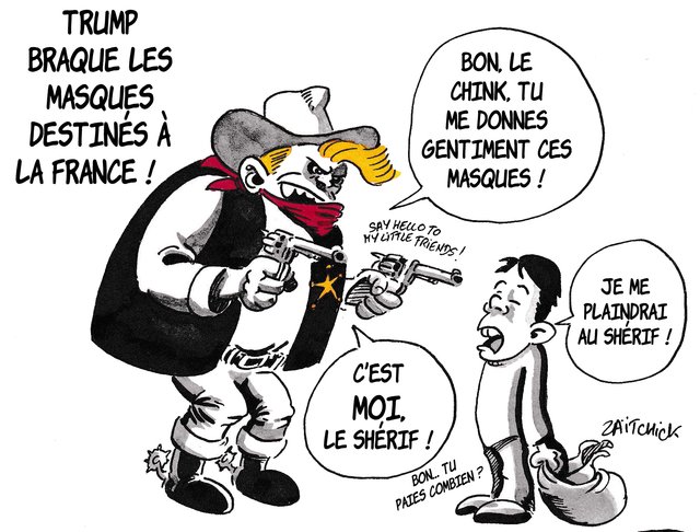 The great masks robbery