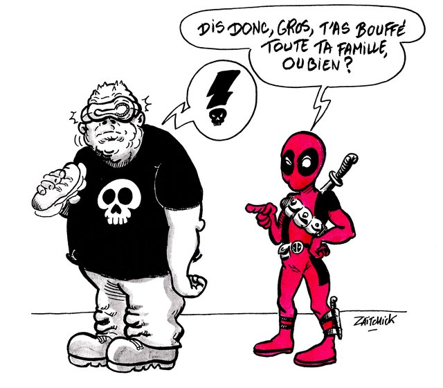 Quand Deadpool cherche les embrouilles