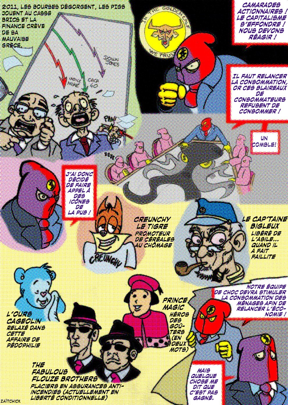 Superkrach - 1er strip