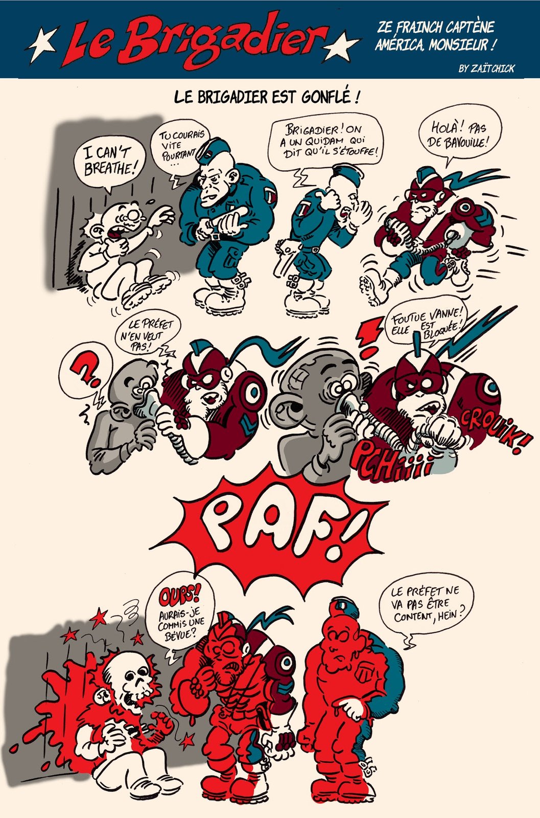 Le Brigadier est gonflé