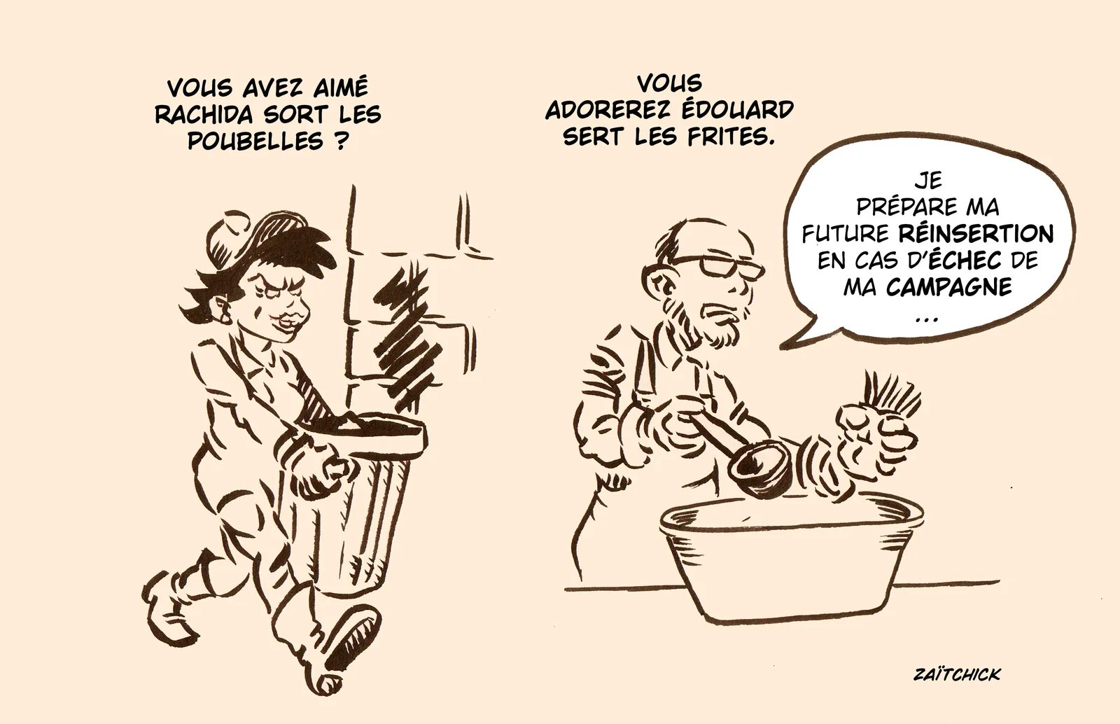 Édouard Philippe a la frite