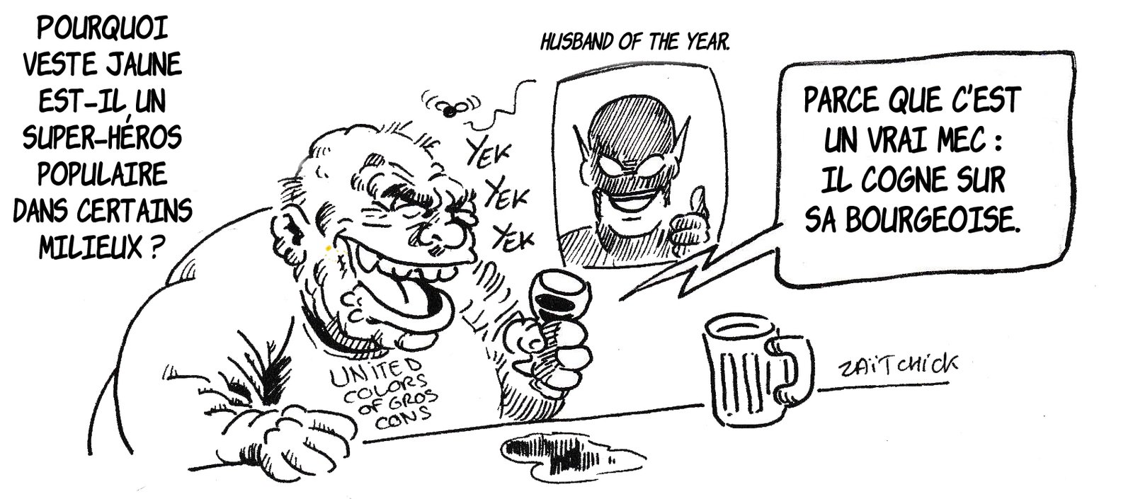 Yellowjacket violente