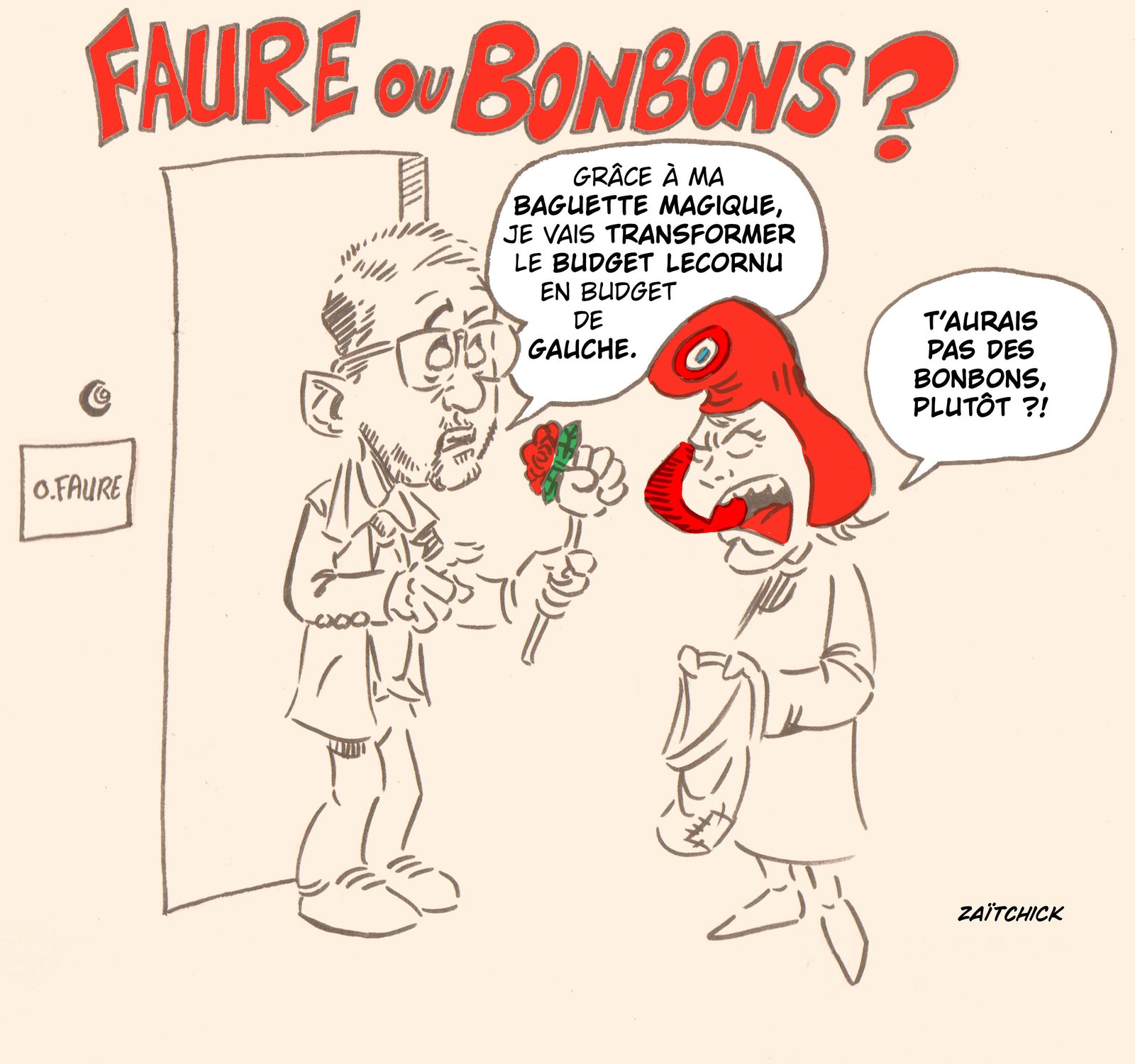 C'est Faure en chocolat !