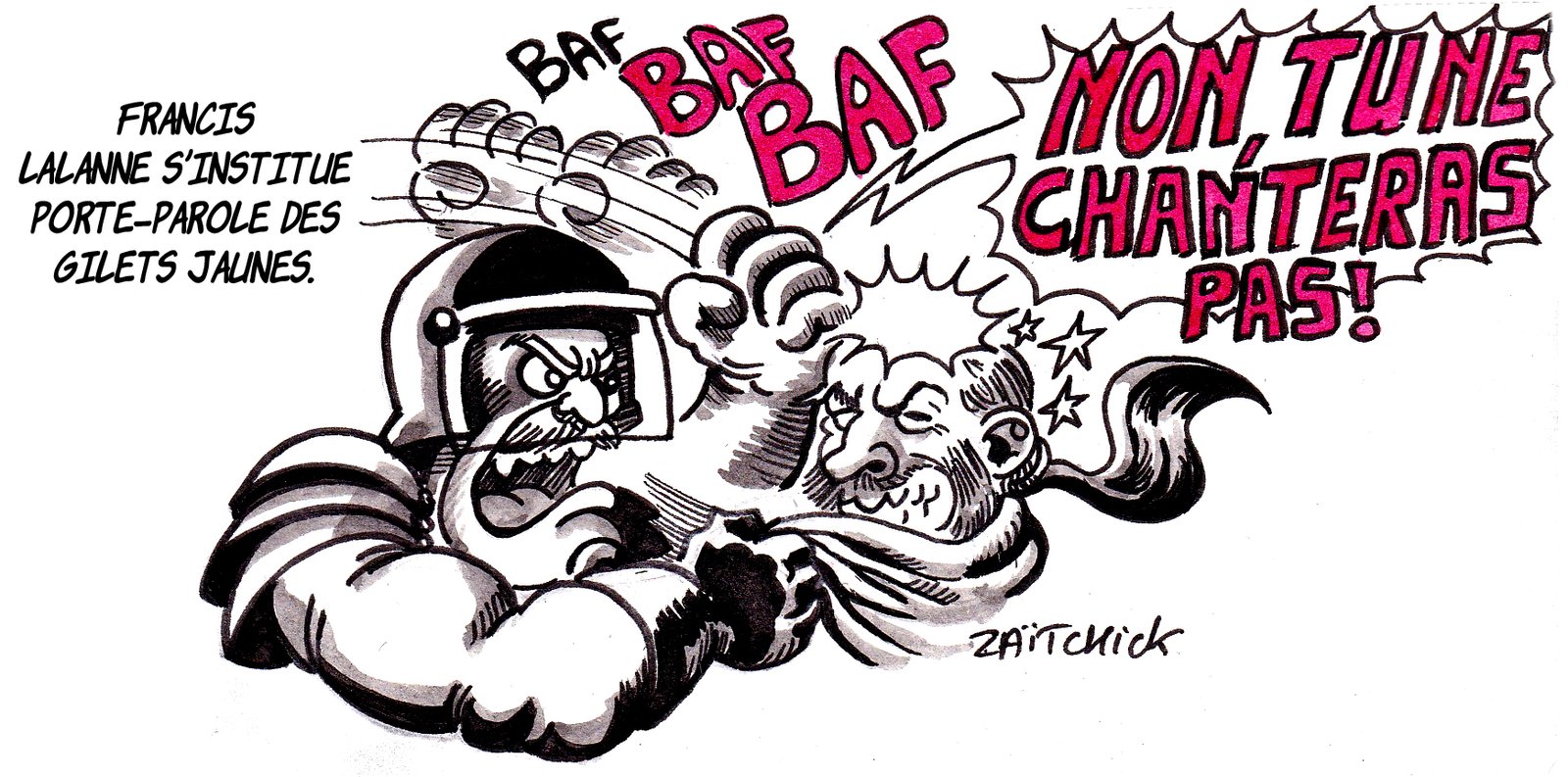 Faire Lalanne pour avoir du son