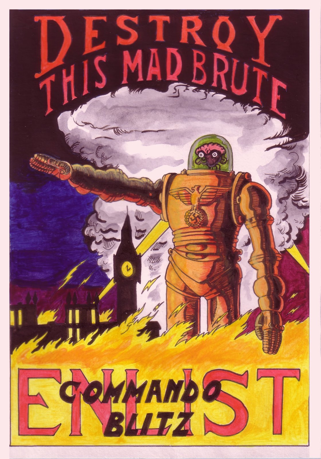 Commando Blitz : Destroy this Mad Brute