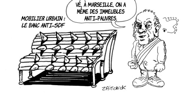 Les SDF au banc de la société...