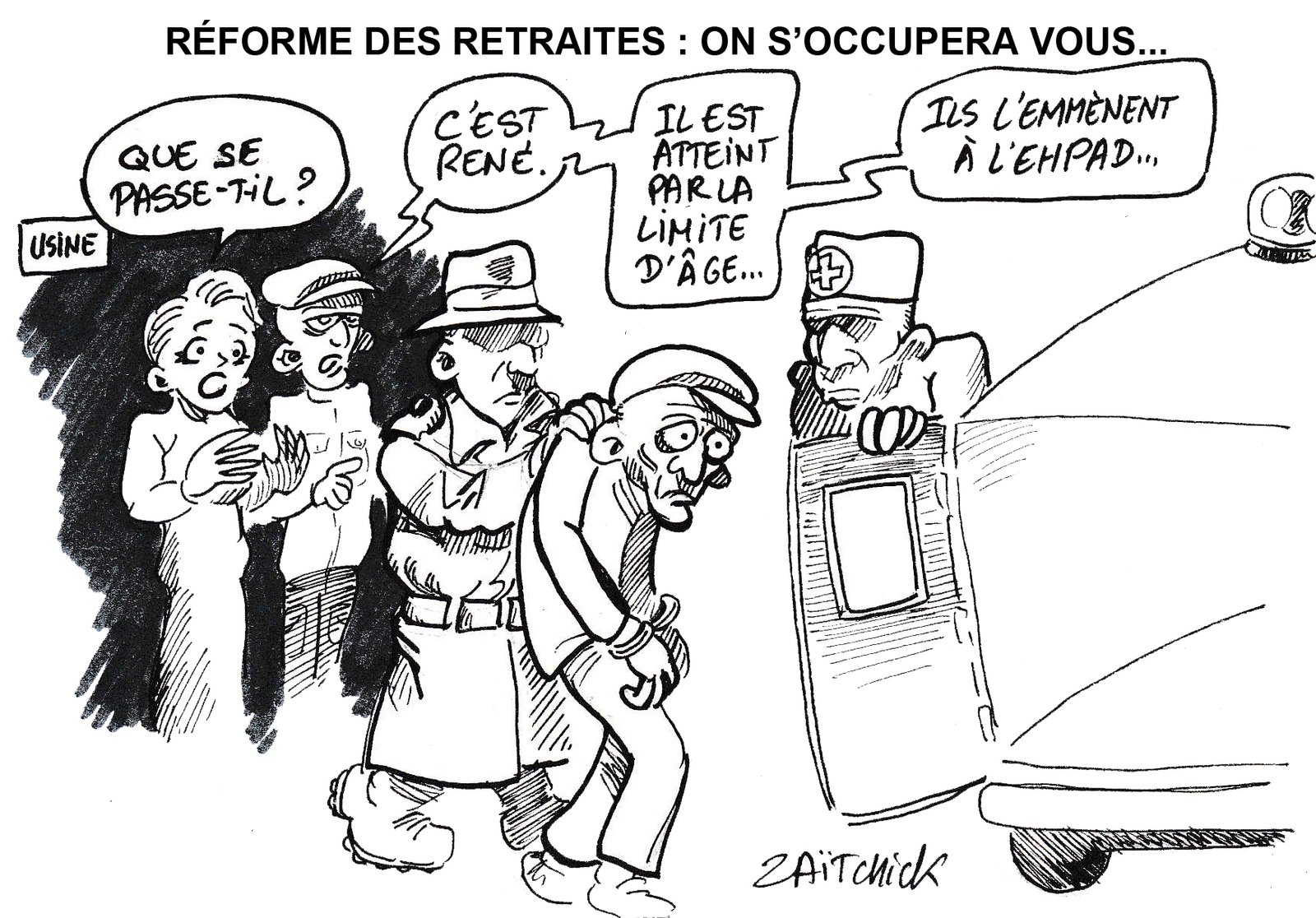 Ehpad de retraite...