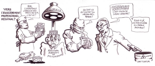 Contre la balkanisation de l'enseignement professionnel.