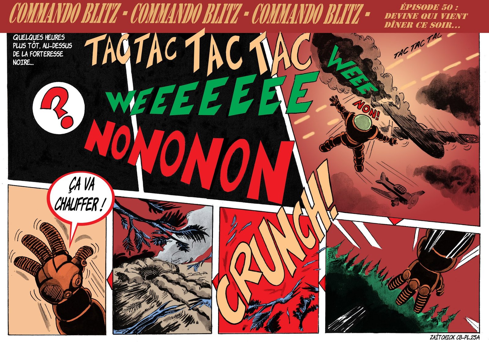 Commando Blitz, épisode 50 : Devine qui vient dîner ce soir...