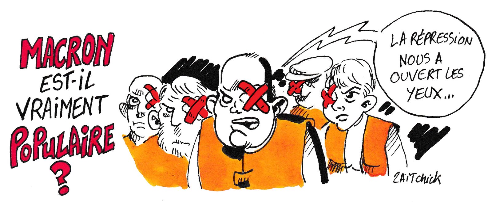 Macron populaire ? Mon œil !