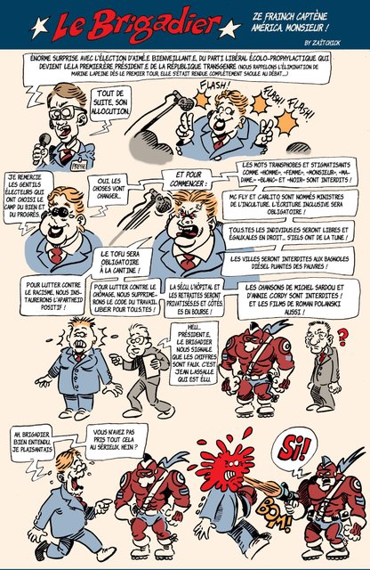 Le Brigadier corrige les estimations