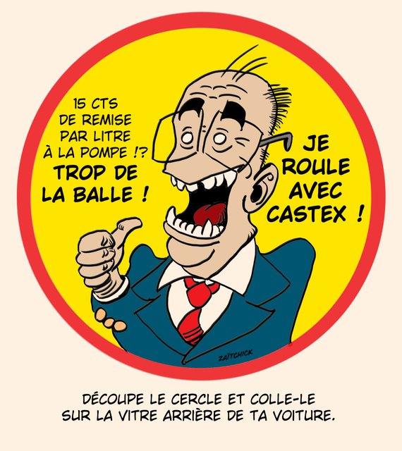 Je roule avec Castex !