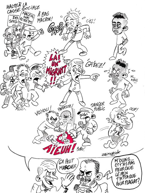 L'art de la diversion...