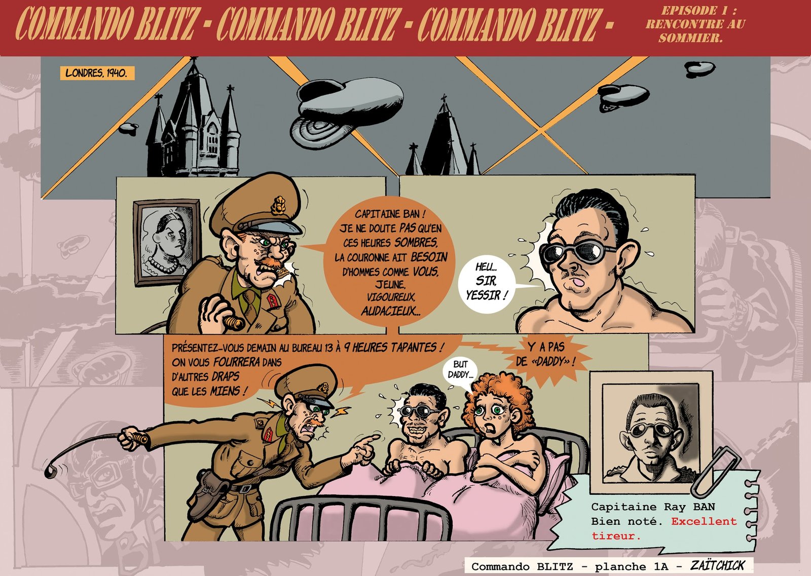 Commando Blitz : rencontre au sommier